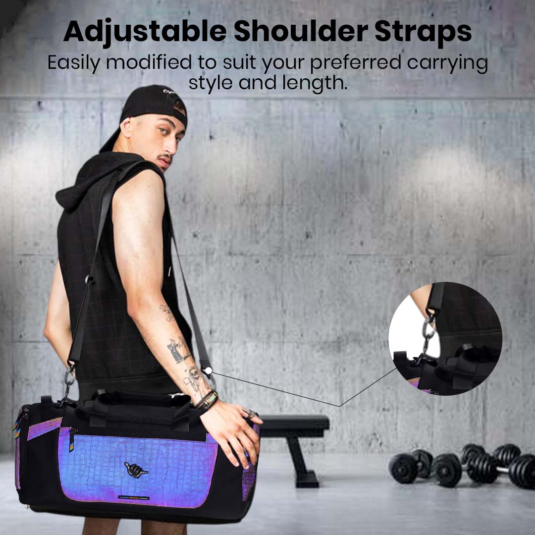 Power Tote - Croco Glow