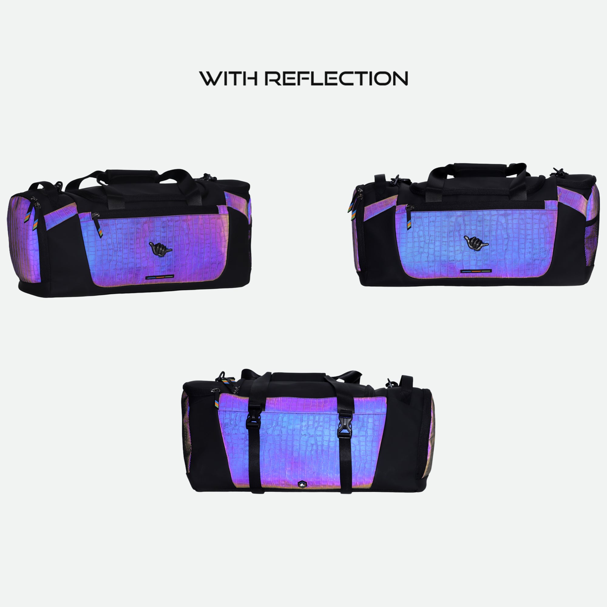 Power Tote - Croco Glow