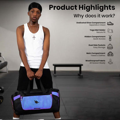 Power Tote - Croco Glow