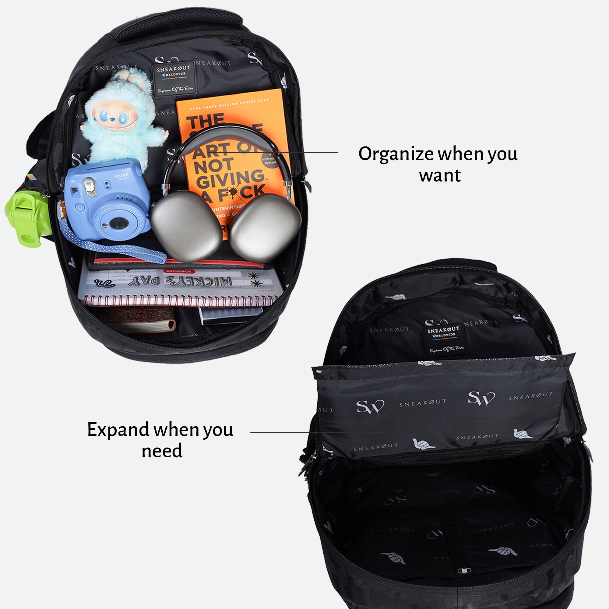 Sneakpack - Croco Glow