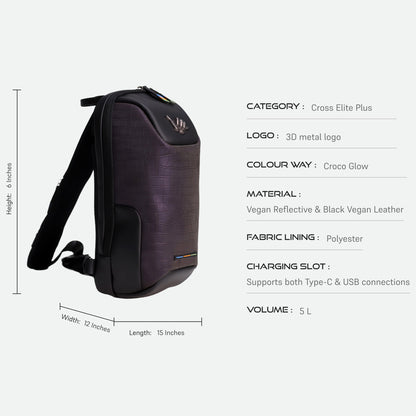Cross Elite Plus - Croco Glow